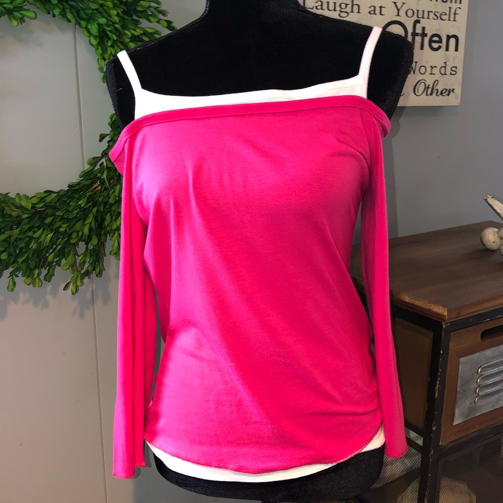 ♥️ Forever 21 Cold Shoulder Top